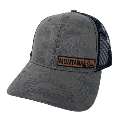 Topo Montana Trucker - Elk - Montana Hat - Charcoal