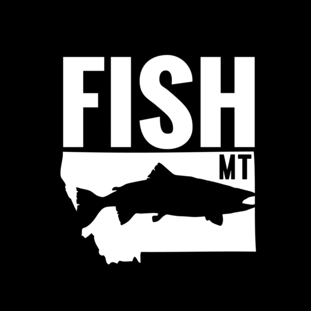 FISH MONTANA - TROUT - TRUCK DECAL
