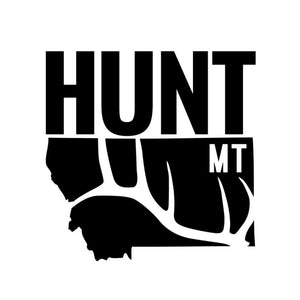 Hunt Montana - Truck Decal - Elk