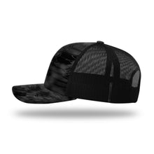 Hunt Montana - Snapback Hat - Kryptek Typhon - ELK ANTLER