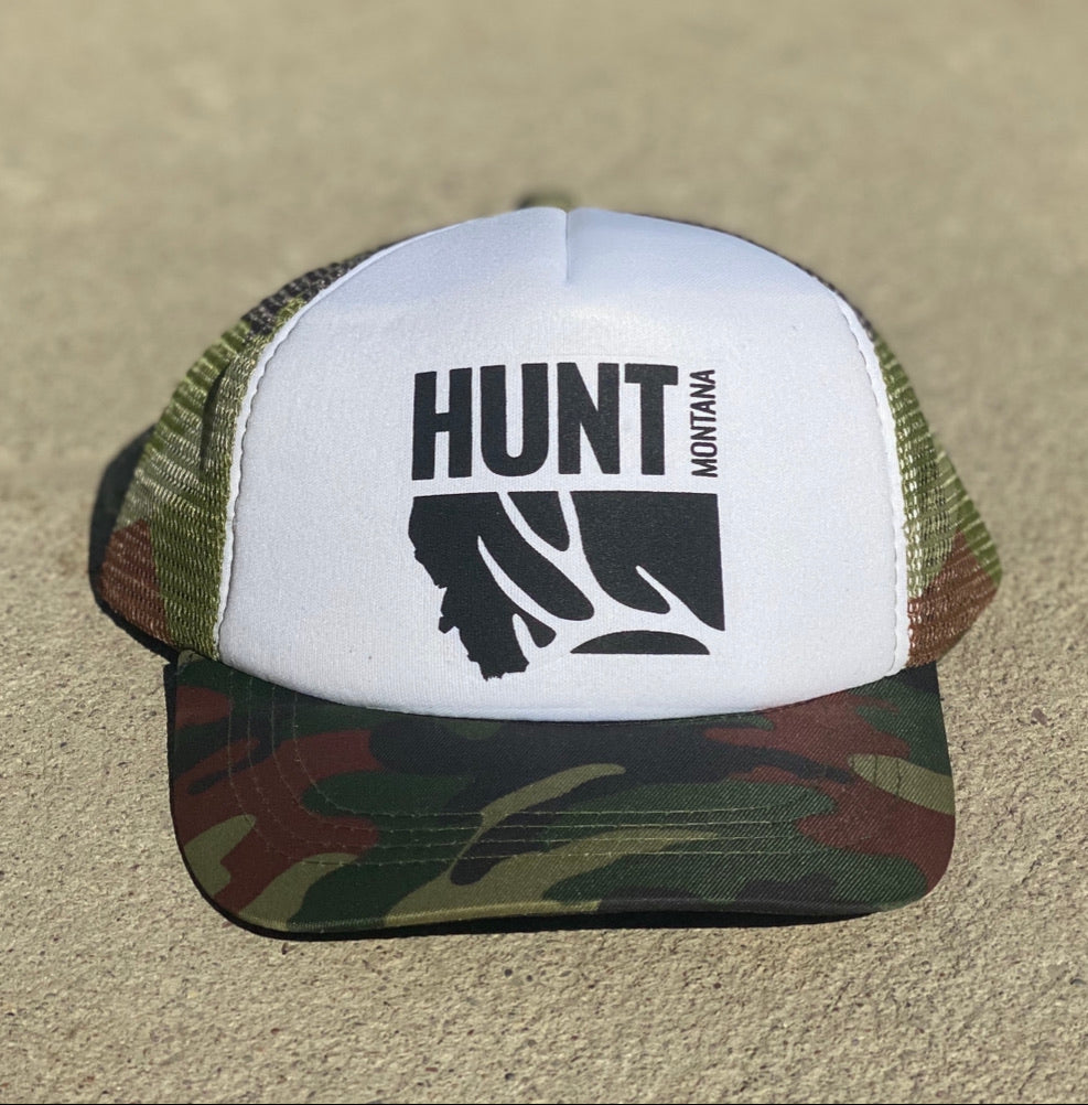 Hunt Montana - Youth Hat - Camo
